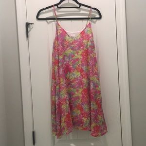 Peach Love flowy dress